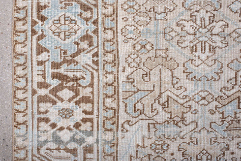Antique Heriz Area Rug (7' x 11')